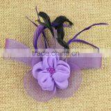 Wedding Party Fascinator Hair Clip Claw Hairpin Corsage Brooch Headwear Fascinators thumbnail-3
