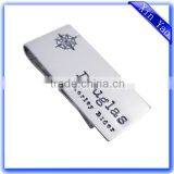Customized Cheap Enamel Spring Metal Money Clip