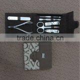 MRT-065 Fashional PU Bag Stainless Steel 9pcs Manicure Set thumbnail-1