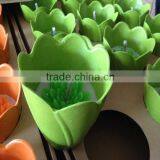 Ceramic Christmas Candle Pot Citronella Candle