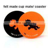 High Quality Felt Cup Mat Coaster thumbnail-1