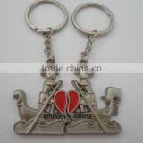 Good Quality Custom Zinc Allloy 3D Keychain thumbnail-4