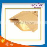 2016 Moisture Proof Snack High Quality Natural Kraft Paper Bag thumbnail-4