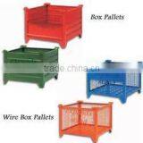 Warehouse Rack Heavy Duty Mesh Box Wire Cage Metal Bin Storage Cage-2 Factory Supplier