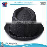 Wool Felt Hats Vintage Fedora Hats Wholesale for Men thumbnail-3
