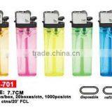 Cheap Transparent Bulk Flint Lighter ,77mm,80mm