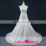 RW05 Fashion ReaL Samples Mermaid Lace Beaded Wedding Dress Plus size Wedding Gown