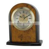 Pearl Wooden/Metal Desk Alarm Clock PT909-1100