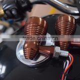 bullet motorcycle brass turn signals,Custom Vintage Motorcycle LED Indicator Lamp for Yamaha motorcycle led light for harley