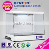 Class 100 laboratory mini table style horizontal laminar air hood/laminar airflow cabinet