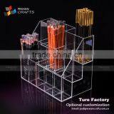 Custom-Made Three Acrylic Makeup Pencil Pen Display thumbnail-1