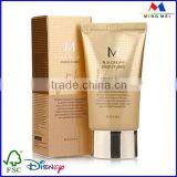 Gold Printed Small Cosmetic Paper Card Packaging Box Wholesale