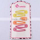 Christmas Gift Fashion Metal Glitter Hair Clips Channel thumbnail-4