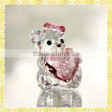 New Arrival Love Heart Crystal Bear Gifts For Girl's Birthday's Gifts thumbnail-1