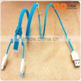 Zipper Usb Cable 2-in-1 Cable Zipper USB Data Cable World Best Selling Products thumbnail-4
