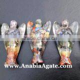 Chakra Orgone Angel 2inch : India Orgone Angels : Healing Orgone Angel Products thumbnail-2