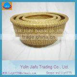 Fashion Eco-friendly Nature Round Rattan Storage Baskets thumbnail-1