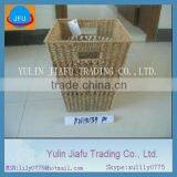 Square Handmade Weaving Nature Seagrass Waste Bins thumbnail-1