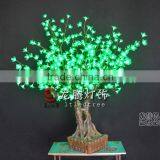 2014 Popular Green Led Cherry Bonsai