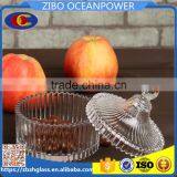 Common Straight Glass Candy Jar With Lid thumbnail-1