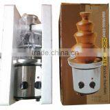 4 Layer Tier 170W Stainless Steel Chocolate Fondue Fountain With CE thumbnail-6