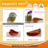 Non-toxic Vinyl Squeaky Dessert Shape Dog Toy thumbnail-1