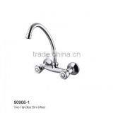 Cheap Dual Handles Kitchen Hot Cold Water Mixer Tap thumbnail-1