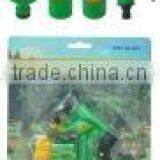 HL062 - 4pcs Hose Nozzle Set (4-way Hose Nozzle + 2 x 3/4" In/out Screw Hose Connector + 3/4" Connector thumbnail-1