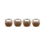 Ceramic Coconut Cocktail Mugs thumbnail-1