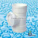 UPVC Drainage Inspection Port DIN/BS Plastic Tee /UPVC Tee thumbnail-1