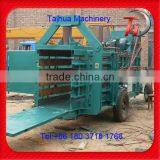 Hydraulic horizontal semi-automatic waste paper baler machine/bailing press machin