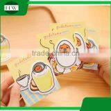 Promotional Wholesale Office Stationery Mini Portable Cartoon Egg Sticky Note thumbnail-5