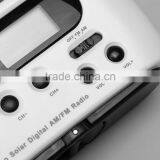 Portable Emergency Radio Solar Powered Dab Radio Powerful Flashlight Pocket Charger thumbnail-5