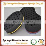 Hot Blue HOT Blue Twist Coil Afro Styling Tool Barbers Style Sponge Brush thumbnail-5