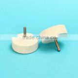 High Quality 2017 New Product China Different Style Wool Felt Cone and Bullet Wheel thumbnail-1