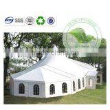 High Frequency Welding White PVC Tarpaulin Party Tent Side Wall thumbnail-3