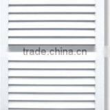 Adjustable White Aluminium Window Louver Vinyl Shutter thumbnail-2