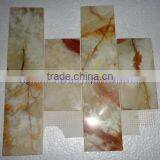 Customizable LIGHT GREEN ONYX MOSAIC TILES COLLECTIONS thumbnail-2