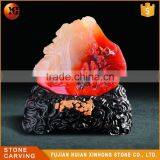Chinese Treasures Shoushan Stone Jade Feng Shui thumbnail-2