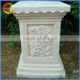 New Designs Fiberstone Corner Flower Pot Stand thumbnail-2