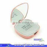 Power Bank Gift Set 4000mah Mirror Power Bank, External Battery Charger For Women thumbnail-3