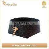 2017 Hot Sale Fashion Felt Storage Basket ,fabric Storage Boxes Black thumbnail-4