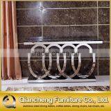 Marble Corner Console Table Living Room Furniture