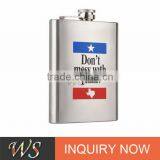 WSJJYY035 Sanding Polished Quality Assurance Hip Flask Sets Stainless Steel Hip Flask/ Liquor Flask /drink Pot thumbnail-1