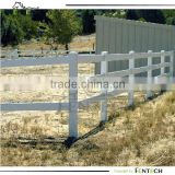 3 Rails PVC Ranch Fence / Vinyl ranch fence 1.3mx2.4m