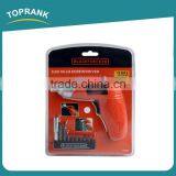 Toprank Walmart Supplier New Design Battery For Screwdriver 10 in 1TPR Handle Precision Screwdriver Bit Rechargeable Screwdriver thumbnail-1