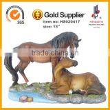 13.5 Inch Small Resin Indoor Home Decoration Horse Statue thumbnail-3