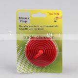 Hand Shaped Spiral Circular Silicone Sink Stopper thumbnail-5