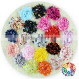 Baby Girl Alligator Hair Clip With Shabby Flower Rose Christening Wedding Infant Hair Accessories Headwear thumbnail-6