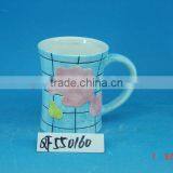 Unique Shape Ceramic Coffee Mug thumbnail-1